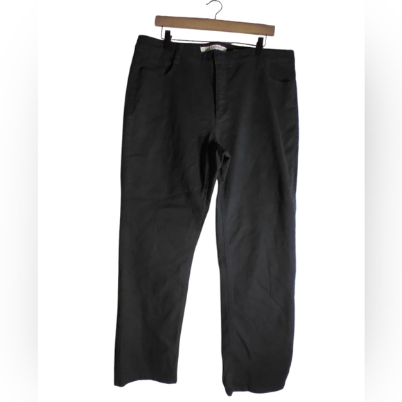 Jones New York Sutton Straight Black Womens Denim Jean Size 16W - Picture 1 of 8